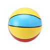Pelota grande de baloncesto naranja de 21 cm para jardín de infantes, pelota interactiva de tres colores para padres e hijos, pelota de playa arcoíris, pelota de sandía al por mayor