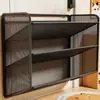 Zapatero detrás de la puerta, gabinete de zapatillas multicapa para la pared del baño, no requiere taladro, organizador de zapatos de pared para uso doméstico, perfecto para la entrada
