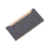 Nuevo monedero largo para hombre monedero de mezclilla para hombre bolsa para tarjetas delgada para traje para hombre fabricantes al por mayor