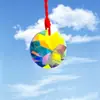 Atrapasol 45mm Corazón de Cristal Prisma Colgante Accesorios de Artesanía de Cristal Juguete de Piedra Preciosa de Cristal para Niños