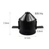 Filtro de Café de Acero Inoxidable para el Hogar con Oreja para Colgar, Embudo de Malla Plegable de Doble Capa para Goteo, Utensilio sin Filtro de Papel