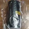 Pegatina decorativa negra para coche de 5 cm para cubrir rayones en el hueco entre la estufa y el fregadero, pegatina de fibra de carbono, pegatina texturizada 3D/5D