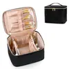 Bolsa de Cosméticos Transfronteriza Portátil de Viaje Bolso de PU para Mujer Bolsa de Cosméticos de Gran Capacidad Bolsa de Artículos de Tocador de PU