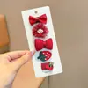 Nuevo Clip Ovalado para el Cabello de Gato de Dibujos Animados, Lindo y Dulce Clip de Pato con Forma de Corazón, Accesorio para el Cabello de Estilo Japonés para Flequillo Lateral