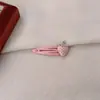 Anel Fofo de Morango Meio Rosto Intestino Delgado Prendedor de Cabelo Doce Menina Presilhas BB Grampos de Cabelo Franja Lateral Cabelos Rebeldes Presilhas para Cabelo Acessórios de Cabelo