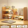 Estante de Mesa Porta-Objetos Estação de Trabalho Prateleira de Mesa para Armazenamento Quarto de Estudante Canto de Mesa Estante de Livros Armário de Mesa para Armazenamento