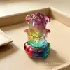 Ornatos populares de zodíaco rotativos de cristal, decorações de mesa de zodíaco rotativas, ornamentos artesanais rotativos de vidro