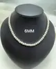 Collar de Perlas de Vidrio de Lujo Ligero Estilo Francés Versátil Básico de Alta Calidad Cadena para la Clavícula Cadena Sencilla para el Cuello de Mujer