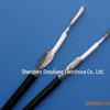 Fio blindado de núcleo único 1185 18AWG, fio blindado enrolado, fio eletrônico