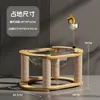 Marco de Escalada para Gatos tipo Cápsula Espacial de Doble Capa, Casa Pequeña para Gatos de Múltiples Niveles con Rascador de Sisal Integrado para que los Gatos Jueguen y Duerman, Venta al por Mayor