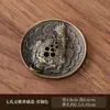 Soporte de Incienso de Loto de Doble Capa, Soporte de Incienso Estilo Antiguo, Quemador de Incienso de Sándalo de Múltiples Agujeros para Ceremonia del Té, Soporte de Incienso de los Tres Tesoros, Quemador de Incienso Budista, Ceremonia del Incienso