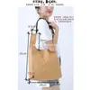 Sacolas de Compras de Papel Kraft Transfronteiriças Sacolas Tote de Papel Dupont Japonês e Coreano Sacolas Tote de Papel Dupont Japonês Fábrica Personalizada