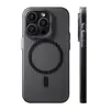 Adecuado para funda de teléfono magnética corrugada Apple 18Promax, iPhone 17 mate con tira antideslizante, anticaída 16, funda protectora