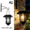 Linterna de Pared LED Solar | Luz de Jardín Exterior Impermeable con Sensor de Ocaso a Amanecer