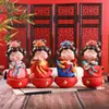 Vento da maré nacional Fenghua Datang copo de balanço ornamentos de beleza antiga artesanato em resina desktop decorações fofas divertidas atacado