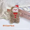 Nuevo Colgante de Papá Noel Rizado, Reno, Hombre de Jengibre, Muñeco Pequeño, Decoración de Festival, Colgante de Bolsa, Regalo Pequeño
