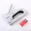 Pistola de Clavos Manual para Fijar Canaletas de Cableado, Carpintería de Decoración del Hogar, Pistola de Un Solo Uso con Mango Grande Electroplateado Fabricante