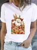 Estación independiente de Amazon Europa y Estados Unidos colección de manga corta con estampado navideño 1ebay suéter comercio exterior transfronterizo
