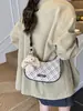 Bolso Femenino de Moda Transfronterizo Bolso de Media Luna Nicho Nuevo 2025 Bolso de Hombro para Viaje de Alta Gama Bolso de Hombro Cruzado Portátil