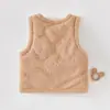 Chaleco de bebé otoño e invierno acolchado engrosado para hombre y mujer chaleco cálido para bebé chaleco súper lindo para recién nacido