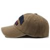 Boné de Aba Curva Transfronteiriço Lavado Macio Moda Todas as Estações Versátil Estilo Coreano Tendência Masculino Outdoor Boné de Basebol