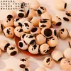 Material de cascabel de cáscara de fruta natural para accesorios de cuentas de llavero DIY hechos a mano, accesorios de pulsera, material de colgante de carillón de viento creativo