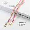 Cadena de aluminio para bolso, cadena de cuero para bolso, repuesto de cadena para bolso de dama con correa para el hombro, para teléfono al hombro, cadena ligera, fabricantes al por mayor