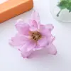 Flor pequeno lírio tecido de seda flor artificial DIY acessórios de cabelo feitos à mão acessórios de decoração de roupas fabricantes atacado