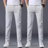 Pantalones de algodón para hombre, pantalones casuales de invierno para hombre, color negro tierra, versátiles para negocios, pantalones de primavera y otoño para hombre, engrosados con forro polar