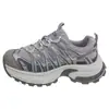Zapatillas de correr estilo taiwanés, transpirables, estilo coreano, cómodas, impermeables, versátiles, diseño de cordones 2026, suela gruesa, colección de otoño, zapatillas de papá