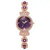 Reloj Pulsera de Calcedonia Douyin Live Corona de Reloj Joyería Moda Reloj para Dama Reloj de Mujer Reloj de Cuarzo