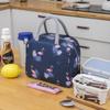 Bolsa de almoço, saco de isolamento, saco de almoço, saco de lancheira, saco de isolamento com saco de arroz, folha de alumínio, bolsa de saco engrossado