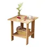 Mesa auxiliar pequeña económica para sofá, mesa lateral para habitación de alquiler, estante de almacenamiento junto a la cama, mesa de centro simple nórdica, mesa de café para sala de estar del hogar