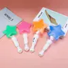 Venta al por mayor de fábrica LED estrella de cinco puntas barra fluorescente barra luminosa estrella barra intermitente apoyo para conciertos LOGO de producción