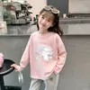 Camiseta de Manga Larga de Algodón Puro para Niñas Estilo Coreano Nueva Llegada Moda de Primavera y Otoño para Niños Pequeños y Mayores Niñas Ropa Interior Básica para Bebés
