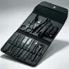 Conjunto de Cortadores de Unha de Aço Inoxidável Transfronteiriço com 16 Peças, Cortadores de Unha Portáteis, Conjunto de Tesouras de Unha, Ferramentas de Manicure