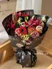Jardín Ximeng Estilo Óleo Pintura Ramo Materiales de Empaque Regalos Florales Papel de Envoltura para Flores Suministros Florales