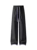 Colección Otoño 2026: Pantalones largos de pierna recta, sin dobladillo, con bloques de color, tallas M-5XL, HK26988 - Especial P22
