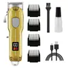 Popular Máquina de Cortar Cabelo Masculina Totalmente Metálica Máquina Elétrica Máquina Elétrica Doméstica para Cortar Cabelo Salão de Cabelo Alta Potência Máquina para Animais de Estimação Venda Quente