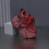 Tênis Dad Shoes Feminino 2026 Outono Novo Malha Respirável Plataforma Solado Grosso Salto Escondido Estilo Coreano Versátil Casual Tênis Esportivo