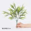 Flor de Simulação Flor Artificial Decoração de Divisória Flor de Plástico Mimosa Eucalipto Verde Planta de Simulação Persa Decoração de Sala de Estar