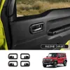 Adecuado para 25 modelos de Suzuki Jimny Nomade, kit completo de modificación interior con textura de fibra de carbono para Jimny