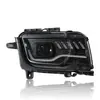 Adecuado para conjunto de faros de Camaro 09-12 abejorro modificado luz LED diurna intermitente de flujo de agua faro