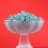 Azul Jadeíta Agua Cuentas Sueltas Cuentas Redondas Jadeíta Jade Hielo Cera de Hielo Cuentas para Pulsera DIY Cuentas Espaciadoras Venta al por mayor