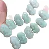 Venta Directa de Fábrica de Superficie de Anillo Pixiu de Jadeíta Grado A, Colgante Pequeño de Pixiu de Jadeíta Hielo Birmano al por Mayor