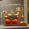 Set de Regalo de Lujo con Adornos Temáticos de Caqui en Nuevo Estilo Chino, Adecuado para Regalos de Inauguración de Casa, Nuevo Hogar, Apertura de Negocio y Bodas, Directo de la Fábrica Fuente