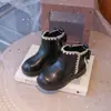 Botas para Niñas 2026 Nuevos Zapatos de Invierno Otoño para Niños Niña Botas Cortas de Princesa Bota Invierno con Felpa Botas Martin