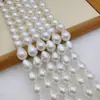 Perla Barroca Perla Shi Jia Gota de Agua Perforada Perla de Imitación Con Cuentas Ropa Accesorios para el Cabello Collares Accesorios de Joyería Venta al por Mayor