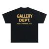 Camiseta Clásica de Algodón de Manga Corta para Pareja con Estampado de LOGO y Slogan de Letras, Cuello Redondo Holgada, Color, Fuente, Top