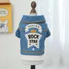 Petcircle Ropa para Mascotas Ropa para Perros y Gatos Elegante Linda Rockera Genial Colección de Mezclilla